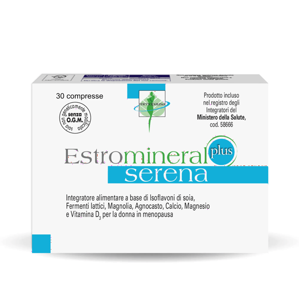Estromineral Serena Plus Integratore Menopausa 30 Compresse
