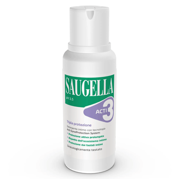 Saugella Acti3 Detergente Intimo 500 ml