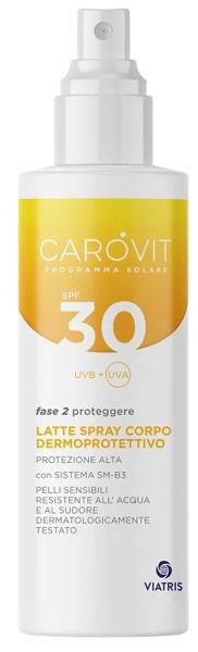Carovit Programma Solare Latte Spray Corpo SPF 30 200 ml