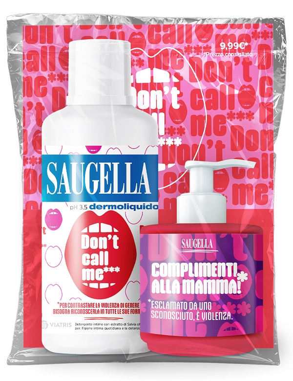 Saugella Don't Call Me Dermoliquido Detergente Intimo 500ml + 150ml