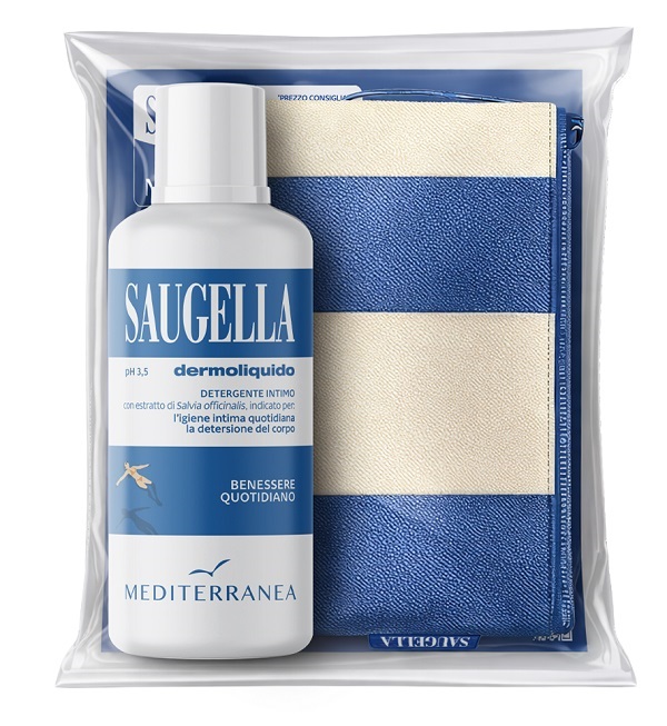 Saugella Dermoliquido Seguimi 500 ml + Gadget Pochette