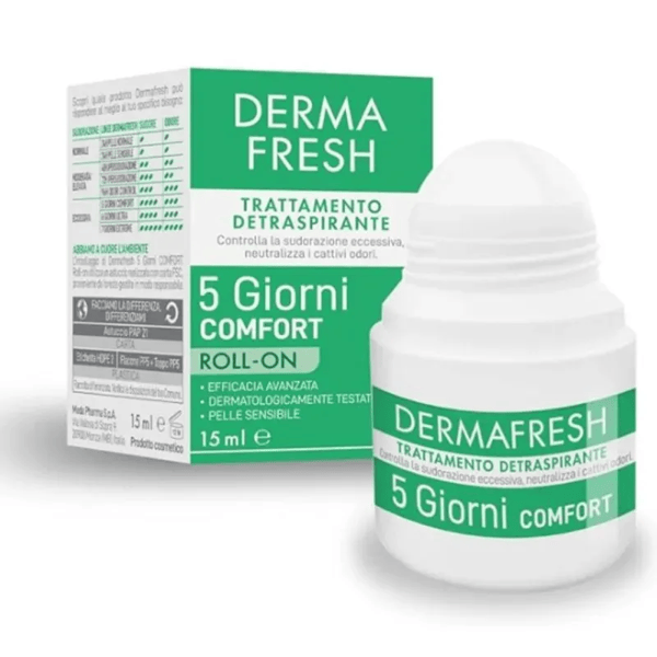Dermafresh 5 Giorni Comfort Roll On Antitranspirante 15 ml