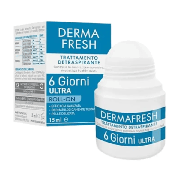 Dermafresh 6 Giorni Ultra Roll On Deodorante Roll On Ultra Protezione
