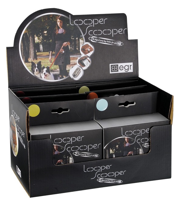 CAMON DISPENSER SACCHETTI LOOPER SCOOPER COLORI ASSORTITI CAD.