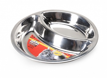 CAMON CIOTOLA DURAPET DUALBOWL ACCIAIO INOX 16CM 200ML