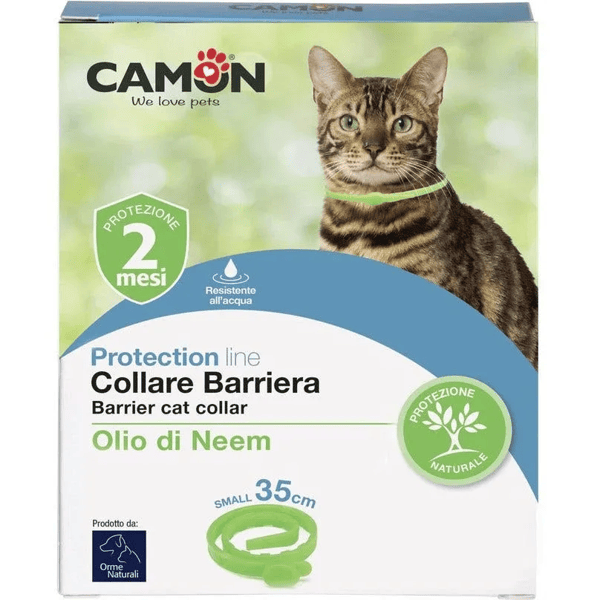 Camon Protection Collare Antiparassitario Per Gatti all'Olio Di Neem 1 Pezzo