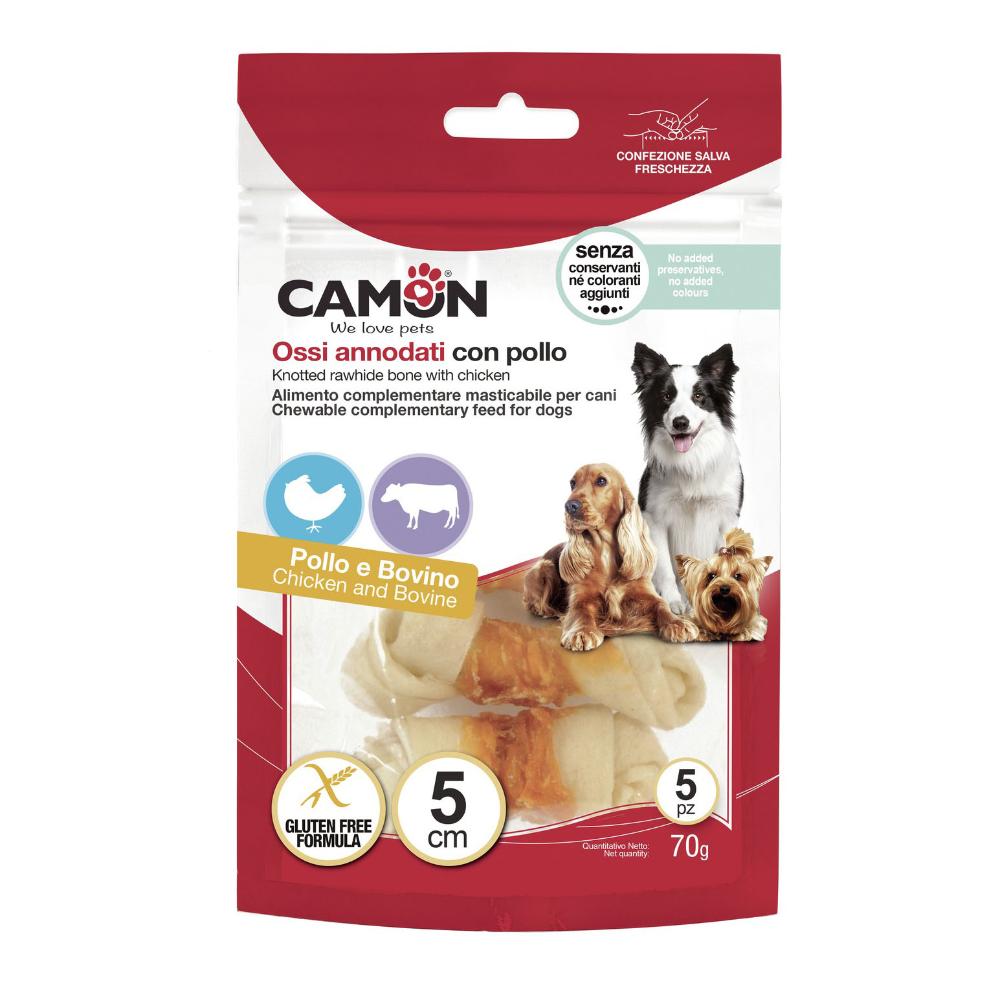CAMON CANE SNACK TREATS INVOLTINI POLLO BOVINO 80GR — confronto prezzi