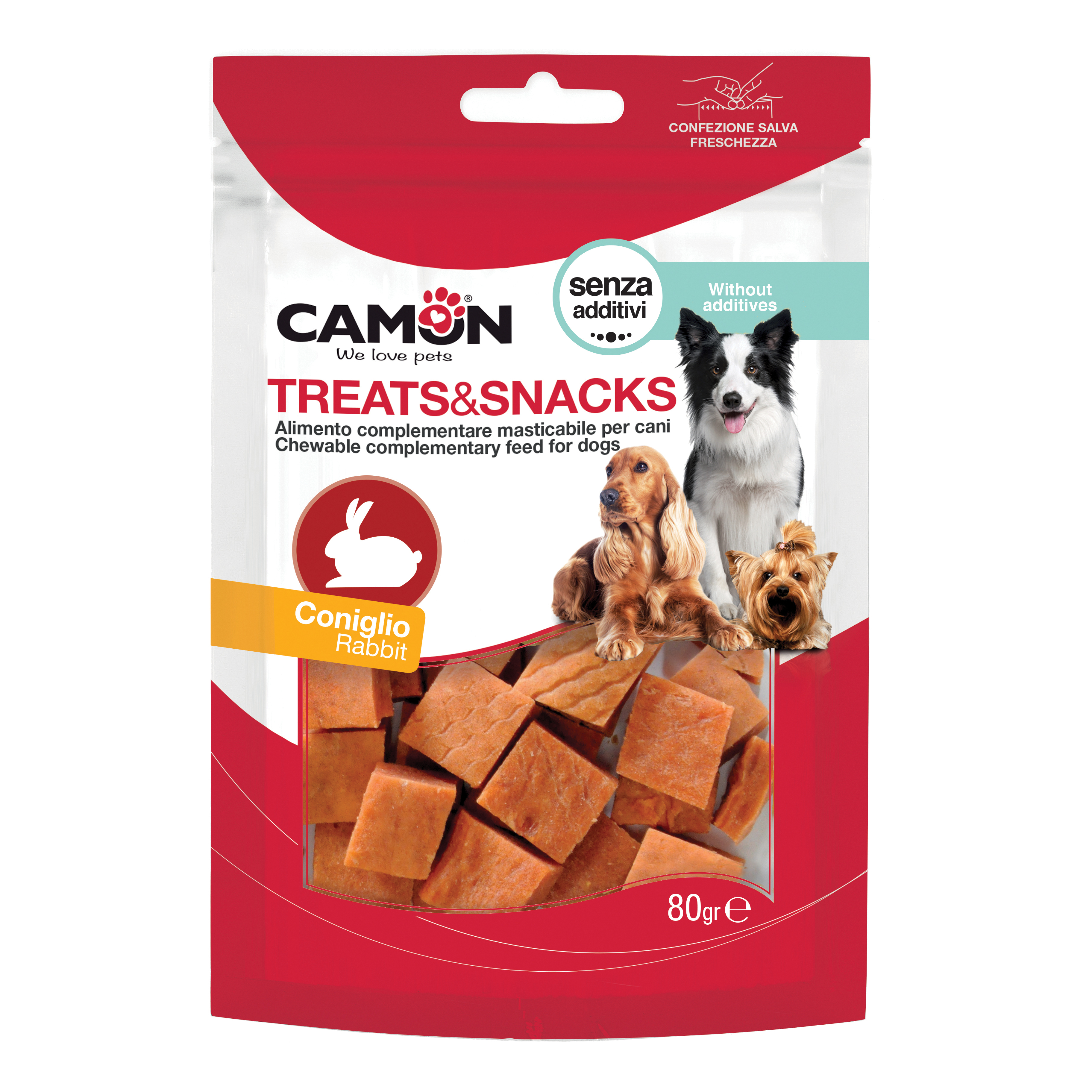 Rabbit big bites 80 g 14 pezzi — confronto prezzi
