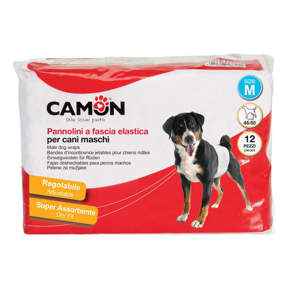 PANNOLINO FASCIA per cani maschi taglia MEDIA