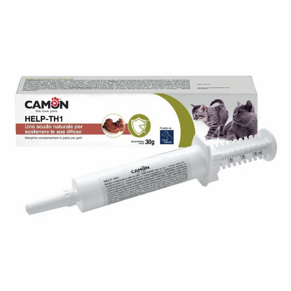 Camon Help-Th1 Pasta Alimento Complementare Difese Immunitarie Gatti E Gattini Siringa 30G