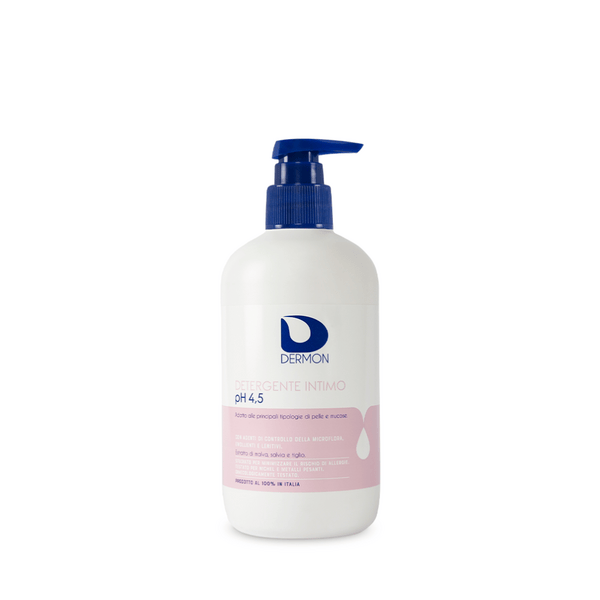 Dermon Detergente Intimo Delicato pH 4.5 500ml Igiene Quotidiana Femminile