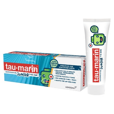 Tau-Marin Dentifricio Gel Junior 7-12 Anni 50 ml — confronto prezzi