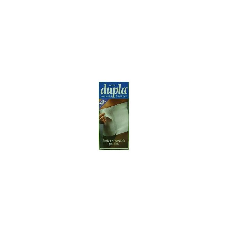 Fascia postoperatoria e postparto dupla colore bianco misura 5