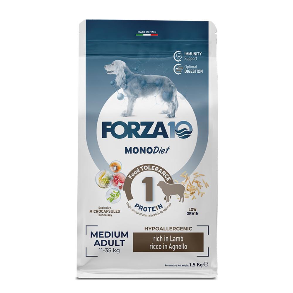 FORZA10 CANE DIET MEDIUM ADULT AGNELLO 1,5KG