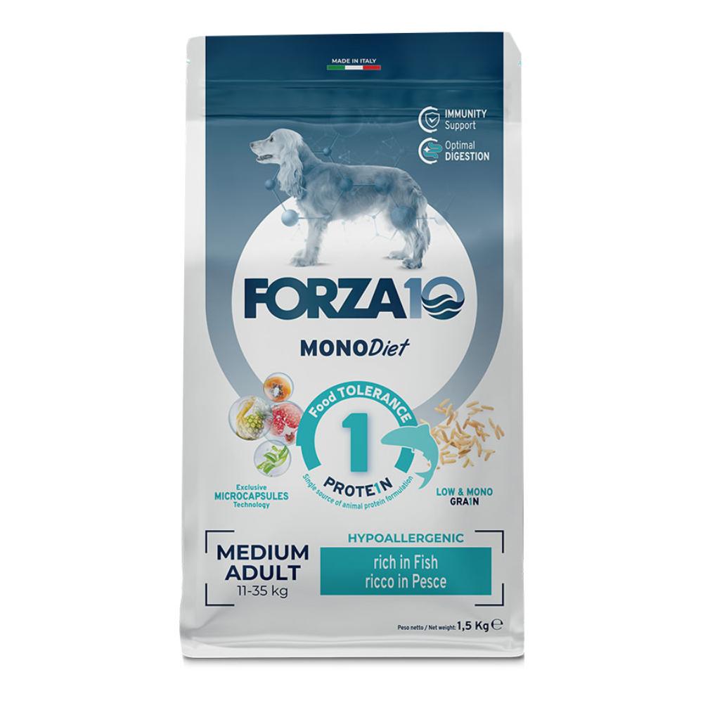 FORZA10 CANE DIET MEDIUM PESCE 1,5KG — confronto prezzi