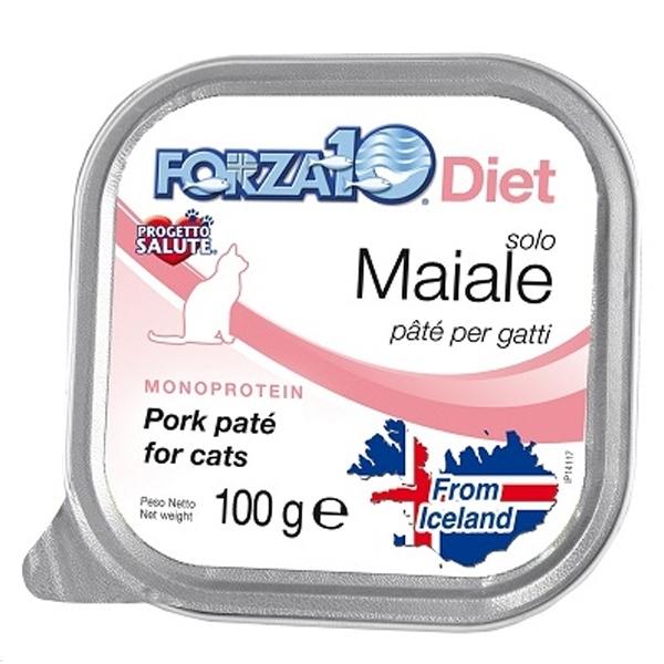 Forza10 Cat Solo Diet Maiale 100gr Vaschetta