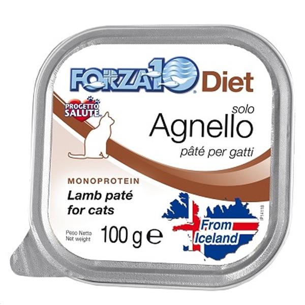 Forza10 Cat Solo Diet Agnello 100gr Vaschetta