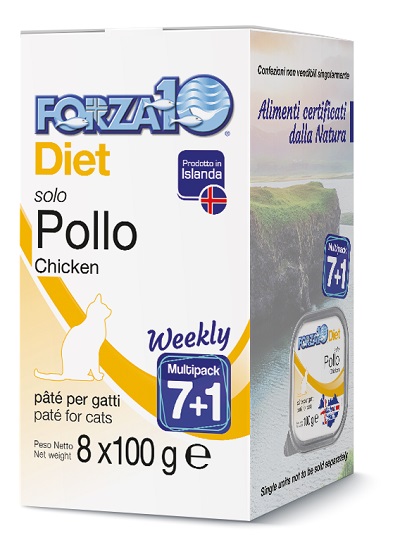 FORZA10 GATTO DIET PATE' SOLO POLLO 100GR (vaschetta) — confronto prezzi
