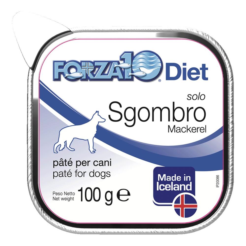 FORZA10 CANE DIET PATE' SOLO SGOMBRO 300GR (vaschetta)