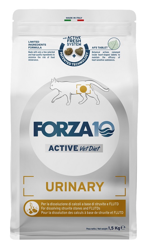 FORZA10 GATTO URINARY ACTIVE PESCE 1,5KG — confronto prezzi