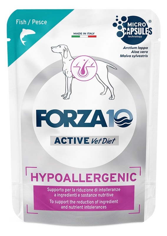 FORZA10 CANE HYPO ACTIVE PESCE 100GR (bustina)
