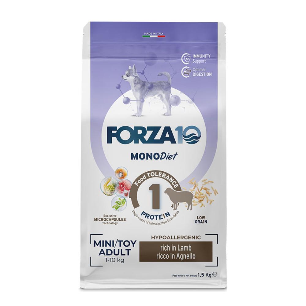 FORZA10 CANE DIET MINI/TOY AGNELLO RISO 1,5KG