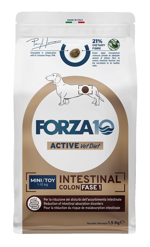 Forza 10 active intestinal colon fase i dogmi&amp;t adult pesce dry 1,5 kg