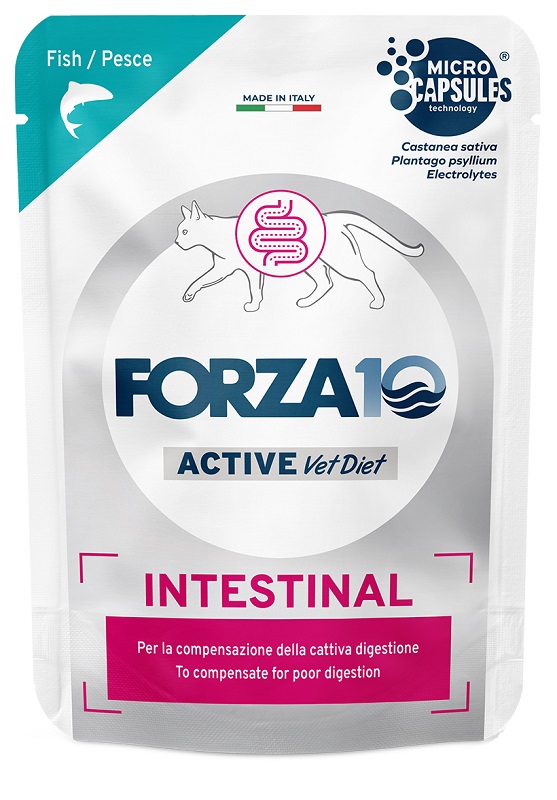 Forza 10 active cat intestinal pesce wet pate' 80 g