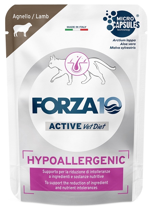 Forza 10 active cat hypoallergenic agnello wet pate' 80 g