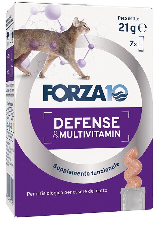 FORZA 10 GATTO DEFENSE MULTIVITAMIN SUPPLEMENTO STICK 7X21GR — confronto prezzi