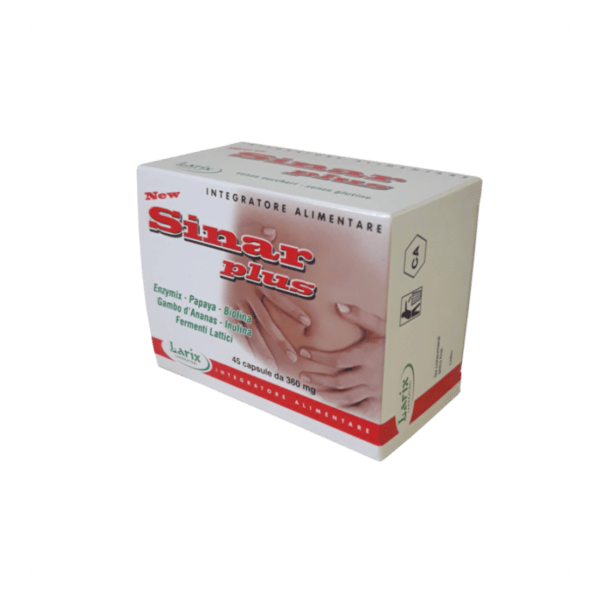 Sinar Plus Integratore Benessere Gastrointestinale 45 Capsule