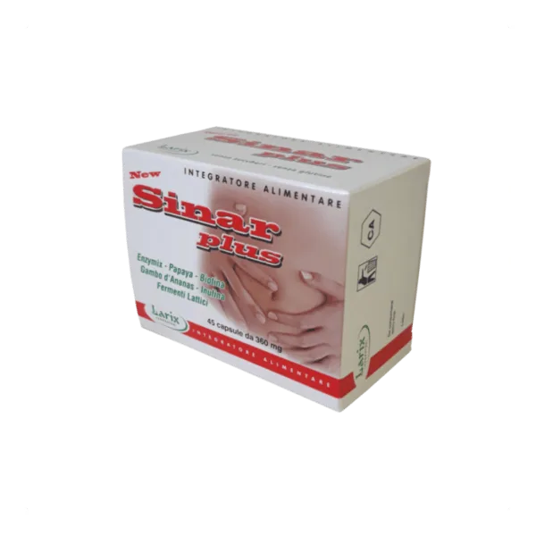 Sinar Plus Integratore Benessere Gastrointestinale 45 Capsule