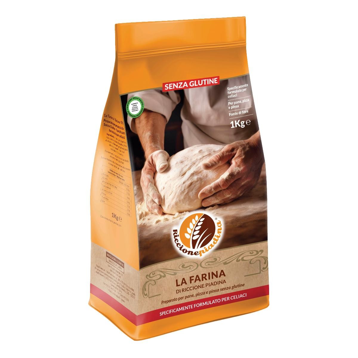 Riccione piadina farina preparato per prodotti da forno 1 kg — confronto prezzi
