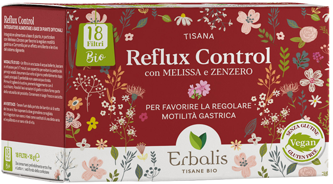 Valverbe Tisana Reflux Control con Melissa e Zenzero 20 g Tè — confronto prezzi