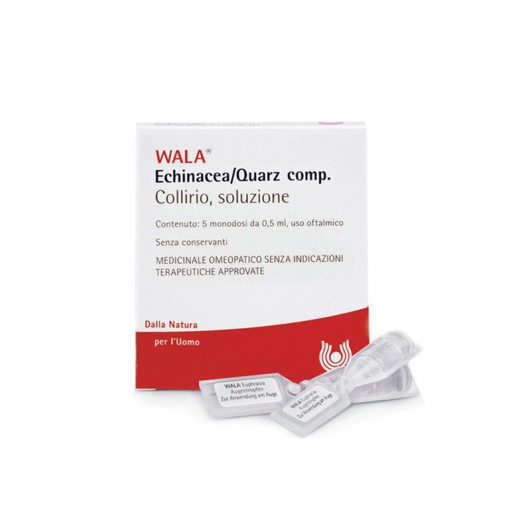 Wala Echinacea Quarz Comp Gocce Collirio Dosaggi Singoli Da 0.5ml