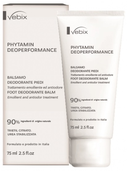 Vebix phytamin deo performance balsamo piedi 24h 75ml