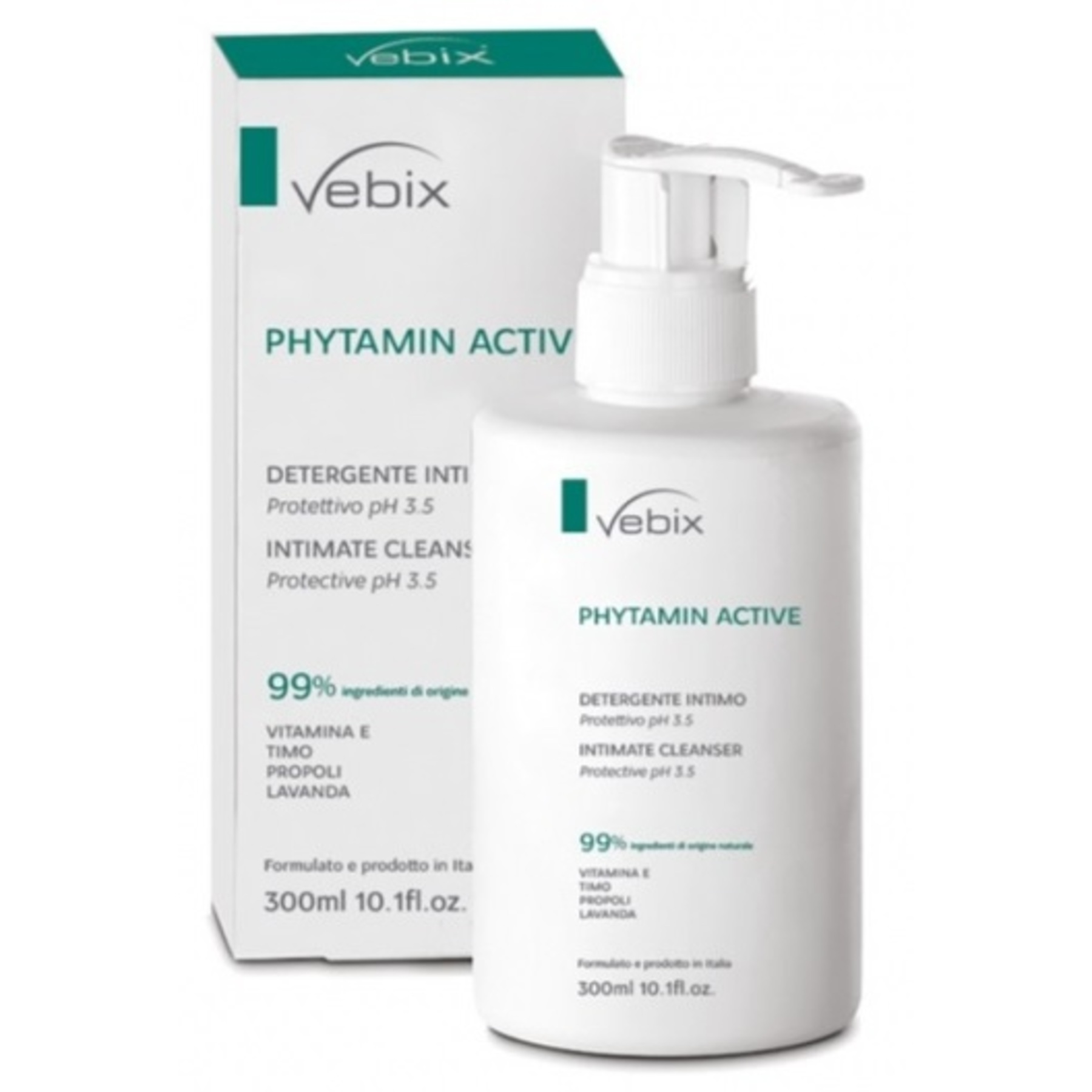 Vebix Phytamin E Detergente Intimo Protettivo Ph 3,5 300 Ml ml — confronto prezzi