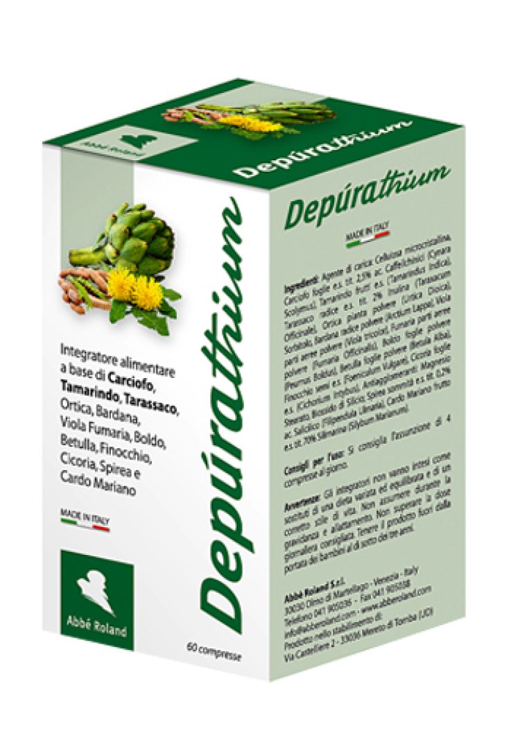 Abbè Roland Depurathium Integratore Alimentare, 60 Compresse