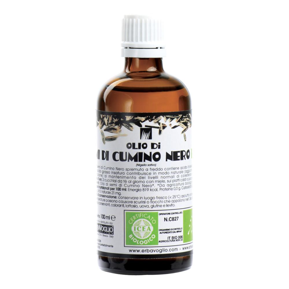 Olio semi cumino nero biologico