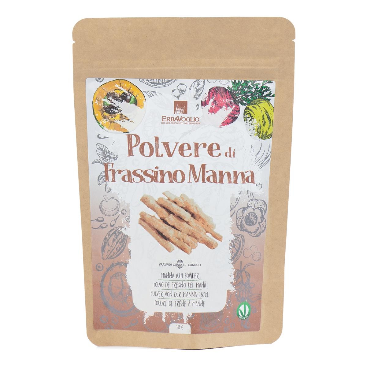 Polvere Di Frassino Manna 100 Grammi