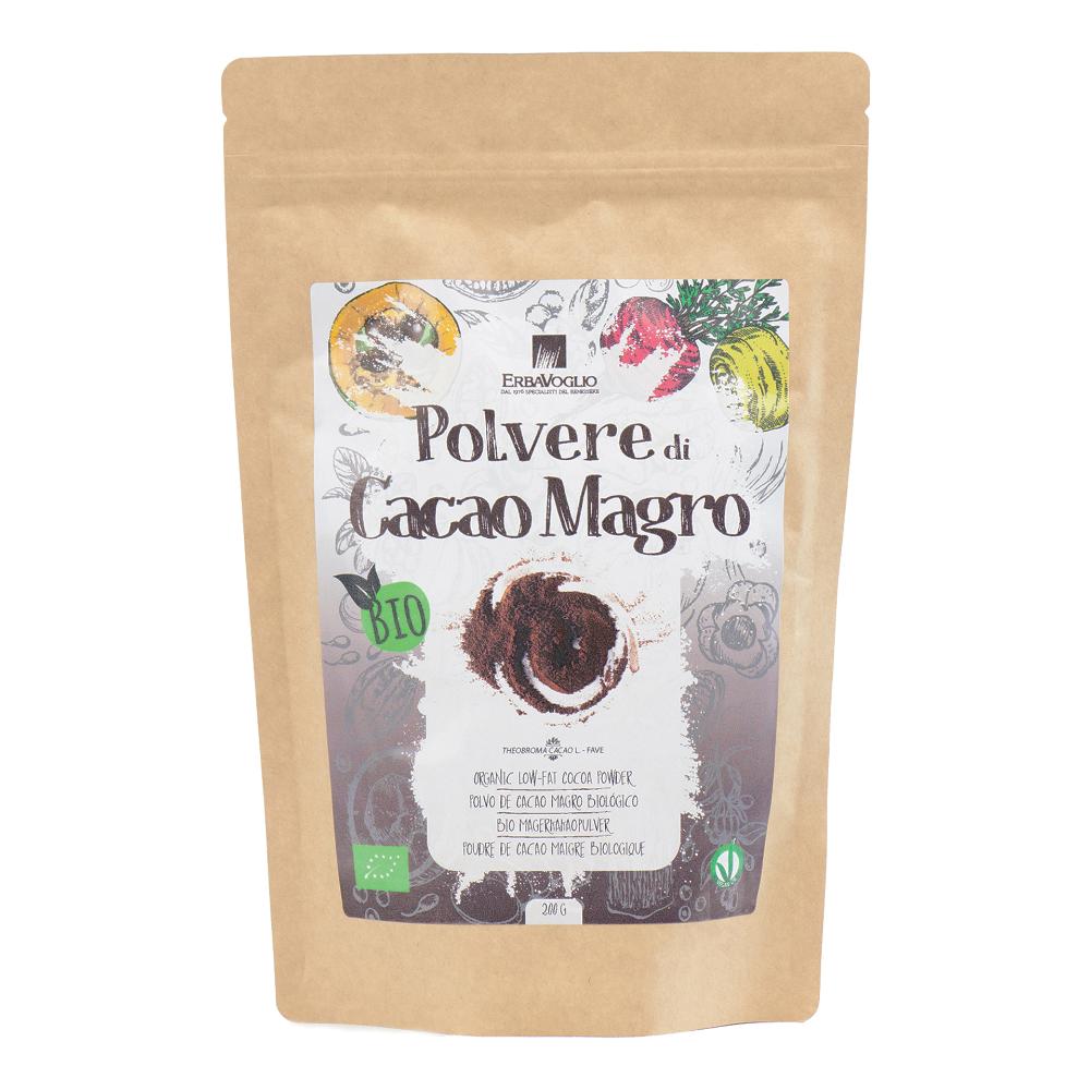 POLVERE DI CACAO MAGRO BIO 200G