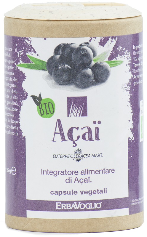 Acai bio 60 capsule vegetali — confronto prezzi