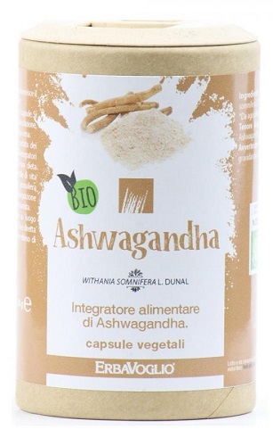Ashwagandha Bio Integratore Per Il Rilassamento E Benessere Mentale 60 Capsule