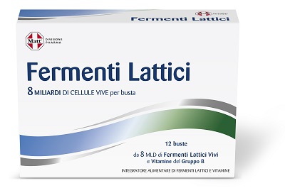 Matt Pharma - Fermenti Lattici Integratore Alimentare, 12 Bustine