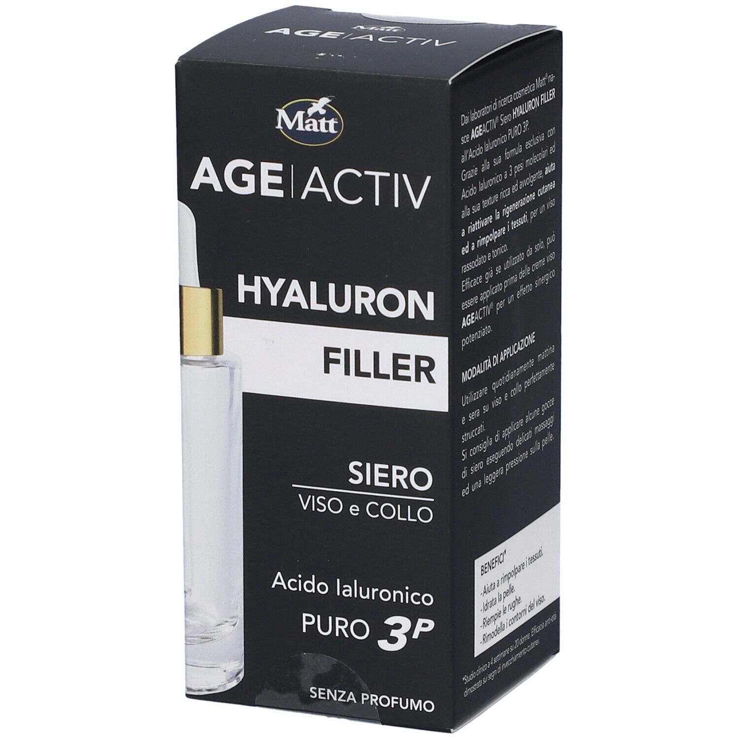 Matt Age Activ Hyaluron Filler Siero Viso 30 ml