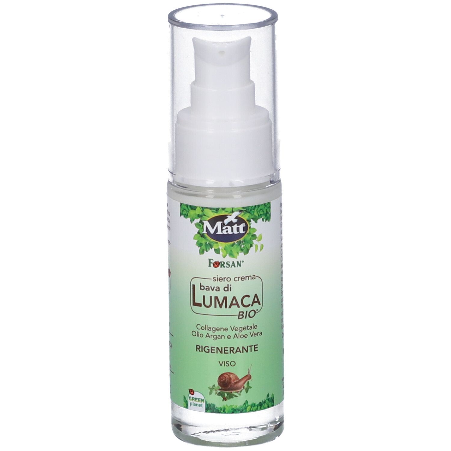 Matt Forsan Siero Crema Bava di Lumaca Bio 30 ml