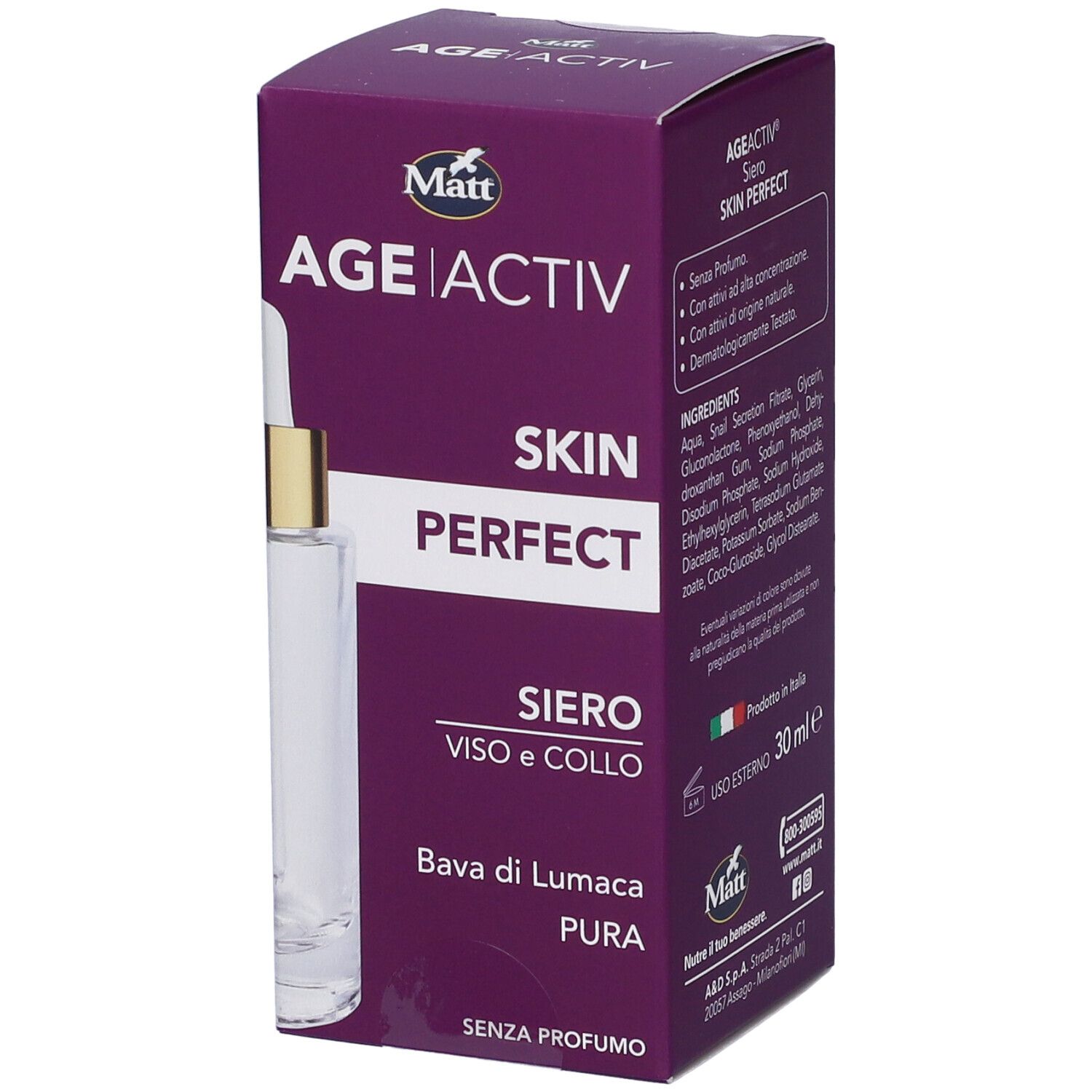 Matt Age Activ Skin Perfect Siero Viso 30 ml