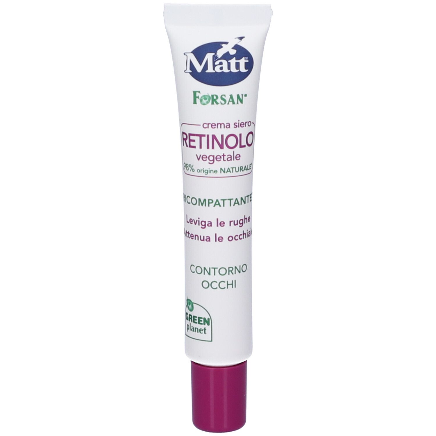 Matt Forsan Crema Contorno Occhi Retinolo Vegetale 15 ml contorno occhi