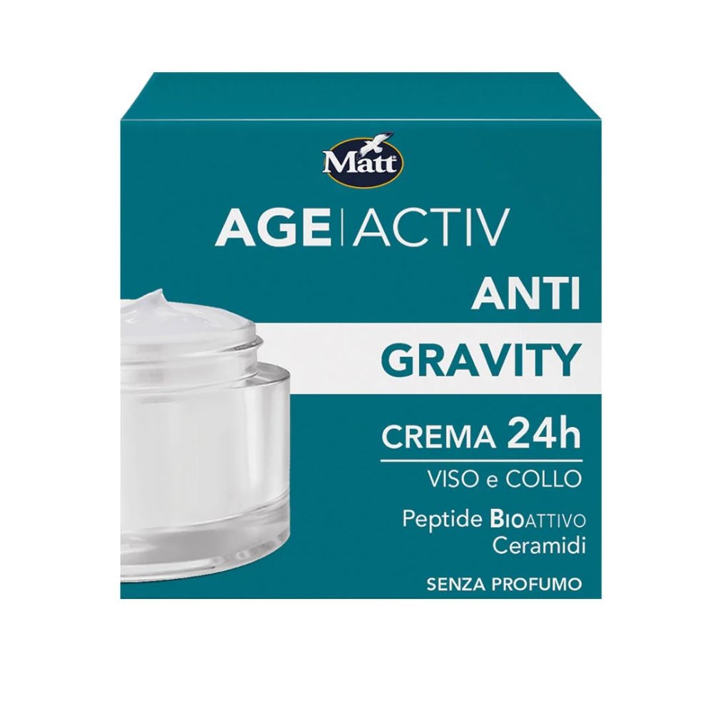 Matt Age Activ - Anti Gravity Crema 24H Viso e Collo, 50ml