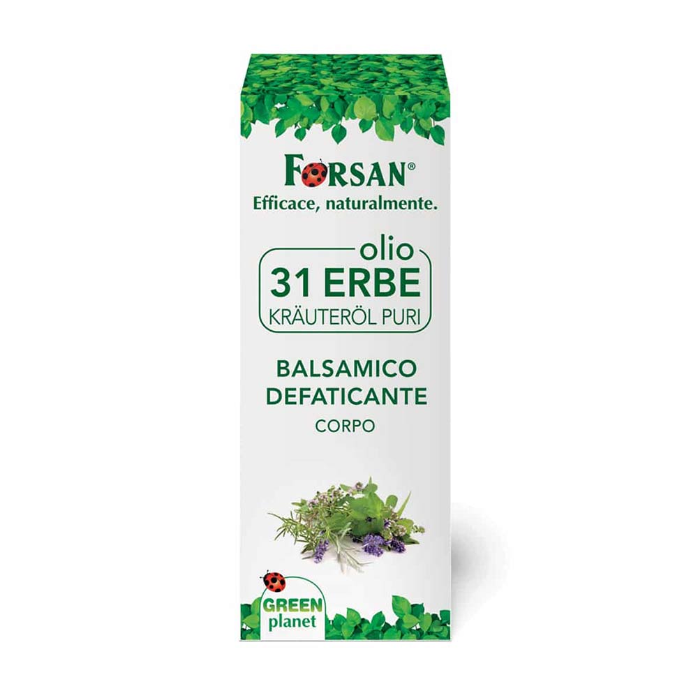 Forsan Olio 31 Erbe Balsamico Defaticante, 100ml